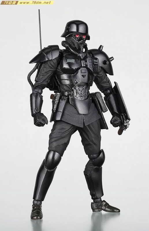 海洋堂 转轮科技 山口式 061号 红眼镜（プロテクトギア）