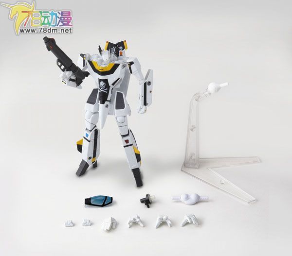 海洋堂 转轮科技 山口式 083号 三段変形 VF-1S 罗伊 佛卡机