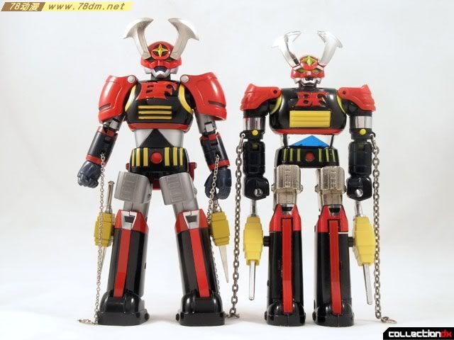 超合金魂系列玩具 GX-30 战斗狂人机器人