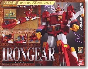 超合金魂系列玩具 GX-38 可变战舰IRONGEAR