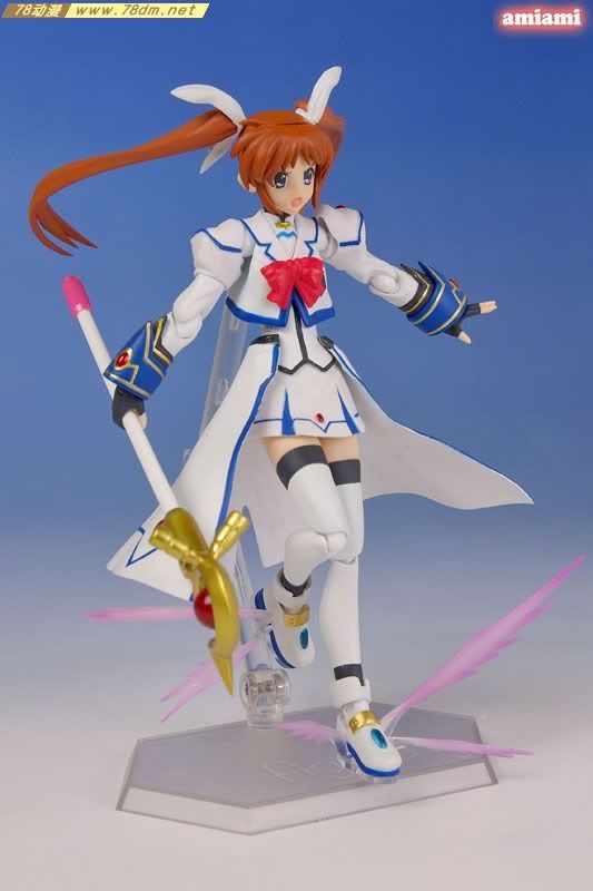 FIGMA可动人偶系列玩具 005 高町奈叶 战斗服ver.
