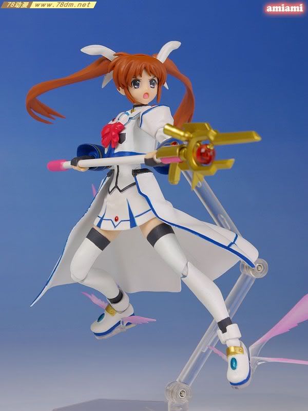 FIGMA可动人偶系列玩具 005 高町奈叶 战斗服ver.