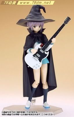 FIGMA可动人偶系列玩具 015 长门有希 邪恶魔法使ver