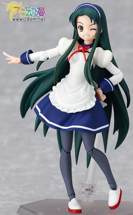 FIGMA可动人偶系列玩具 037 鹤屋学姐 文化祭女仆版