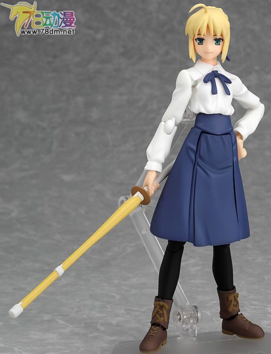 FIGMA可动人偶系列玩具 050 Saber