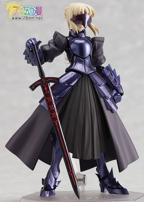 FIGMA可动人偶系列玩具 072 黑化Saber