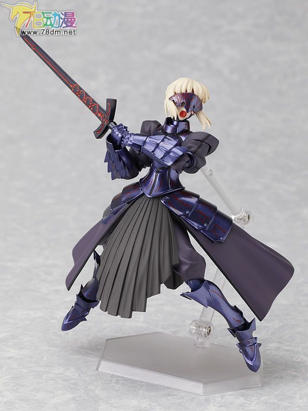 FIGMA可动人偶系列玩具 072 黑化Saber