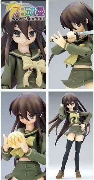 FIGMA可动人偶系列玩具 EX002 灼眼的夏娜 黑发版