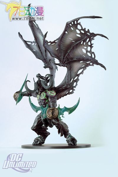 魔兽世界周边专区 魔兽世界人偶 魔兽世界手办 DC漫画 第六代 变身伊利丹（大模型）