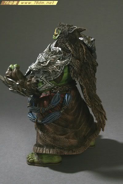 魔兽世界周边专区 魔兽世界人偶 魔兽世界手办 DC漫画 第一代 兽人萨满REHGAR EARTHFURY