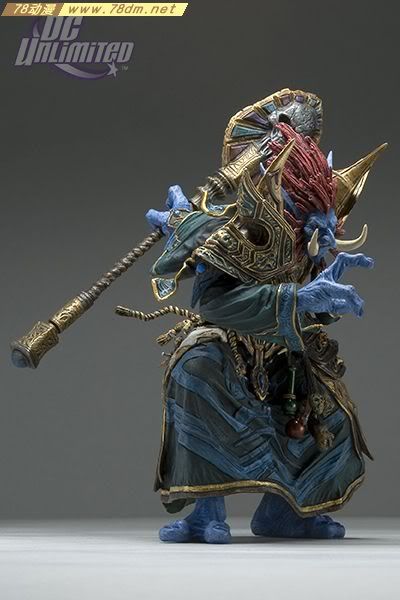 魔兽世界周边专区 魔兽世界人偶 魔兽世界手办 DC漫画 第二代 巨魔牧师ZABRA HEXX