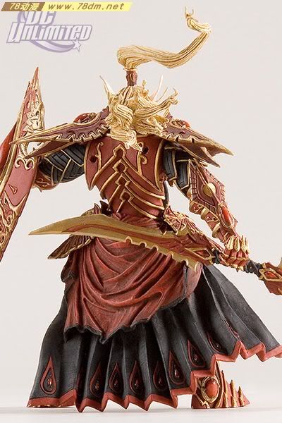 魔兽世界周边专区 魔兽世界人偶 魔兽世界手办 DC漫画 第三代 血精灵圣骑士QUIN'THALAN