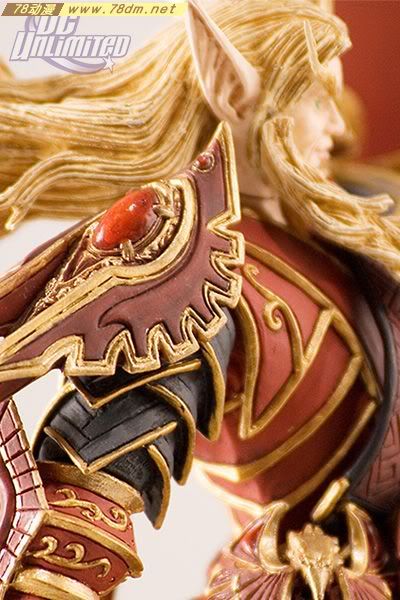 魔兽世界周边专区 魔兽世界人偶 魔兽世界手办 DC漫画 第三代 血精灵圣骑士QUIN'THALAN