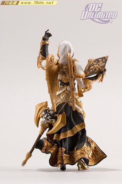 魔兽世界周边专区 魔兽世界人偶 魔兽世界手办 DC漫画 第三代 人类牧师BENEDRON