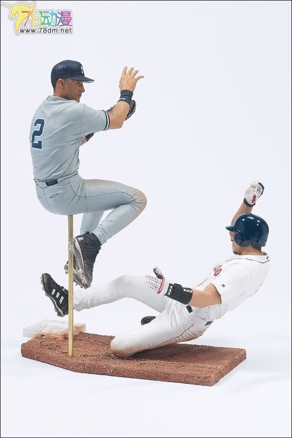 麦克法兰系列玩具 MLB职业棒球系列 MLB 2-PACK: DEREK JETER & NOMAR GARCIAPARRA