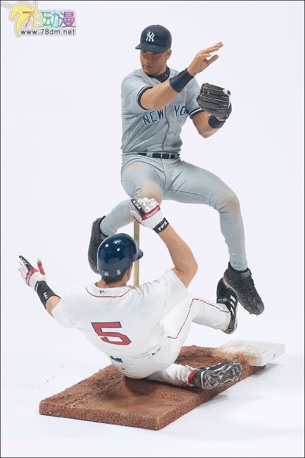 麦克法兰系列玩具 MLB职业棒球系列 MLB 2-PACK: DEREK JETER & NOMAR GARCIAPARRA
