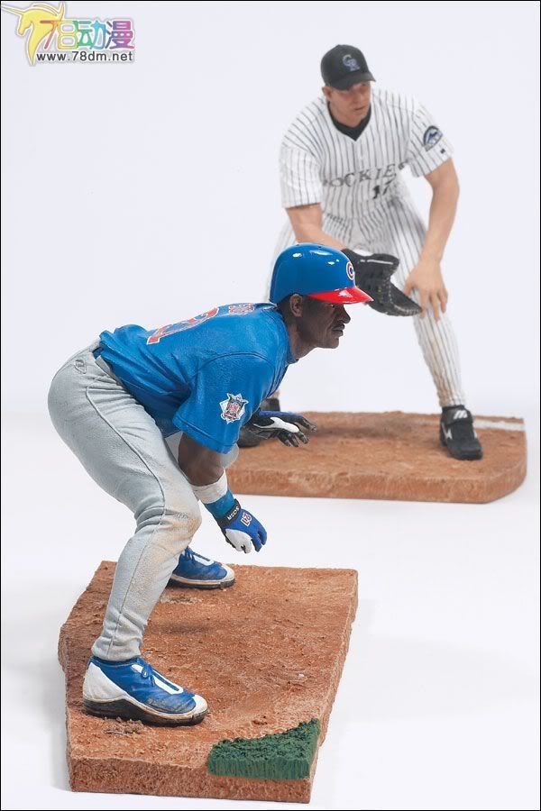 麦克法兰系列玩具 MLB职业棒球系列 MLB 2-PACK: TODD HELTON & SAMMY SOSA
