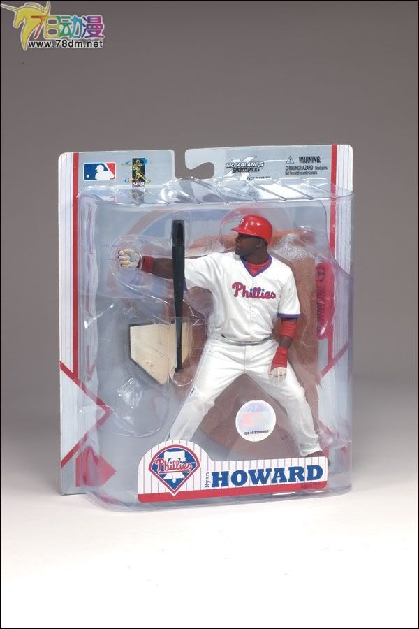 麦克法兰系列玩具 MLB职业棒球系列 BC SPORTS MLB EXCLUSIVE: RYAN HOWARD