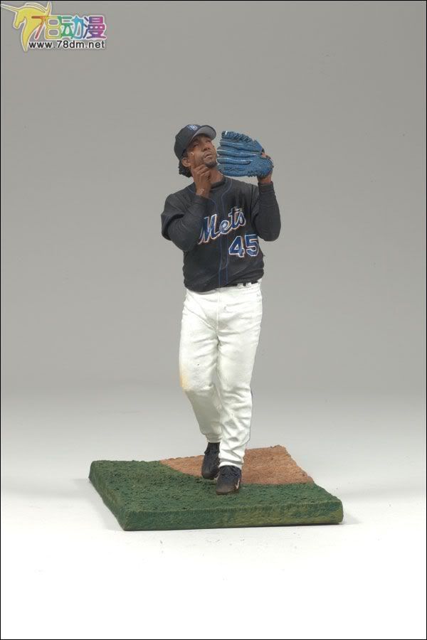 麦克法兰系列玩具 MLB职业棒球系列 NEW YORK METS 3-PACK