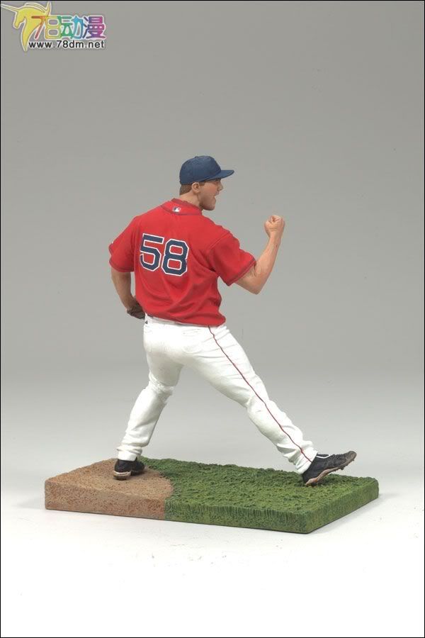 麦克法兰系列玩具 MLB职业棒球系列 BOSTON RED SOX 3-PACK 2