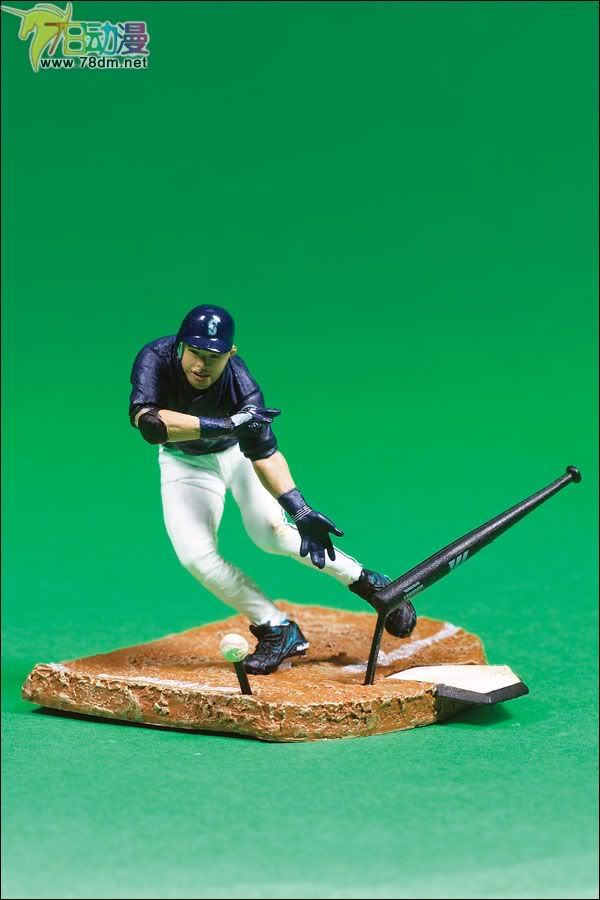 麦克法兰系列玩具 MLB职业棒球系列 3寸 MLB 第1代 ICHIRO/JIM THOME