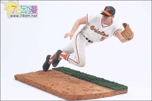 麦克法兰系列玩具 MLB职业棒球系列 COOPERSTOWN第1代 BROOKS ROBINSON