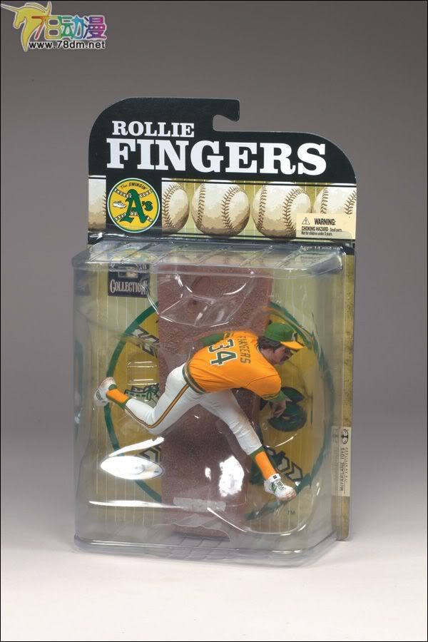 麦克法兰系列玩具 MLB职业棒球系列 COOPERSTOWN  2009(第6代) ROLLIE FINGERS