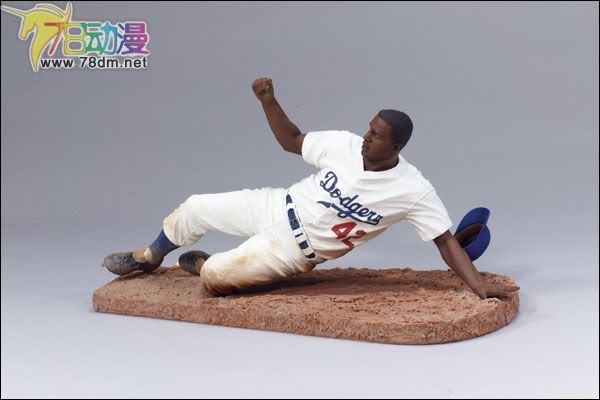 麦克法兰系列玩具 MLB职业棒球系列 COOPERSTOWN 第3代 JACKIE ROBINSON