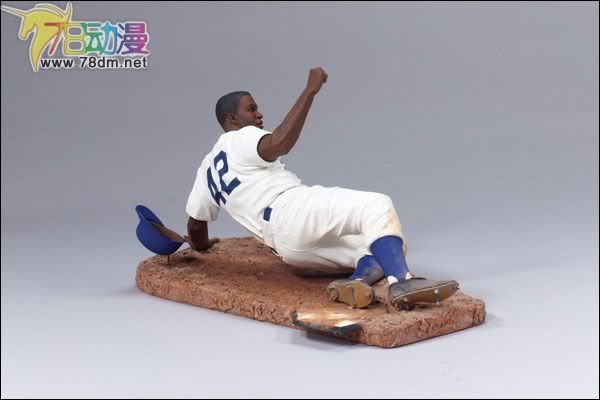 麦克法兰系列玩具 MLB职业棒球系列 COOPERSTOWN 第3代 JACKIE ROBINSON