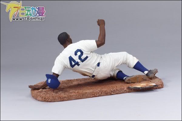麦克法兰系列玩具 MLB职业棒球系列 COOPERSTOWN 第3代 JACKIE ROBINSON