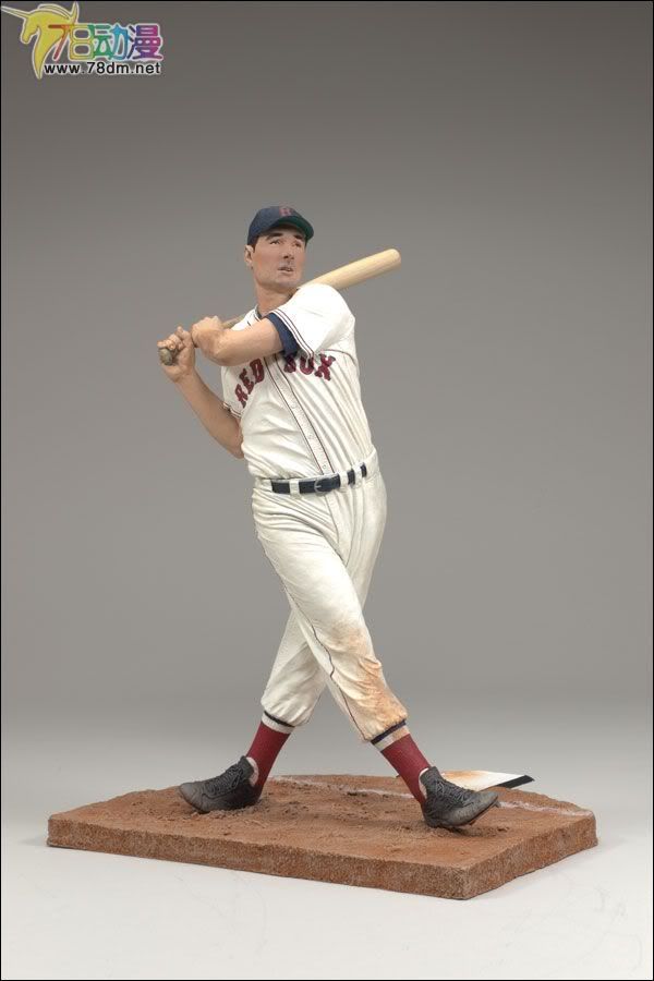 麦克法兰系列玩具 MLB职业棒球系列 COOPERSTOWN 第4代 TED WILLIAMS