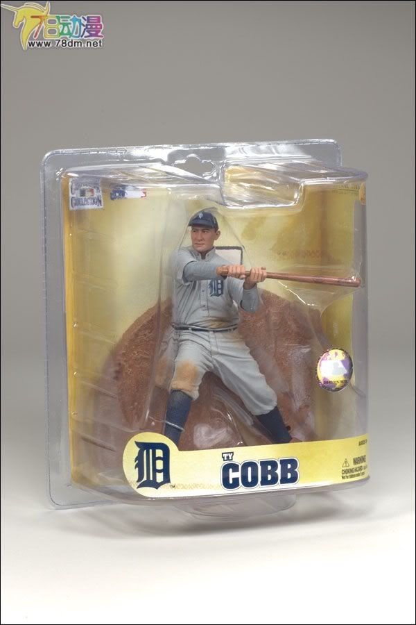 麦克法兰系列玩具 MLB职业棒球系列 COOPERSTOWN 第5代 TY COBB