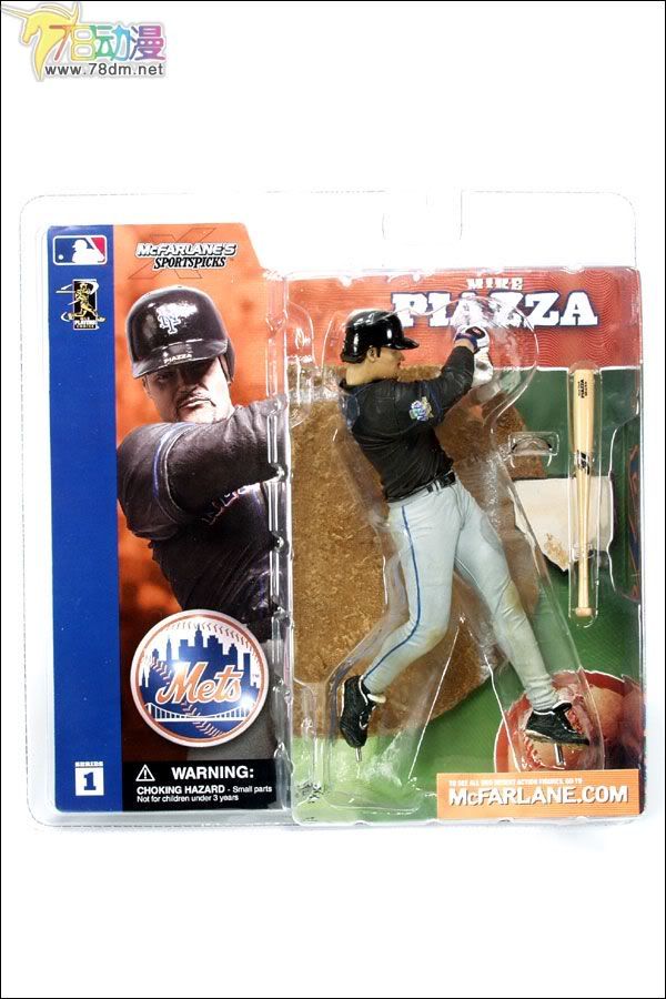 麦克法兰系列玩具 MLB职业棒球系列 MLB 第1代 MIKE PIAZZA