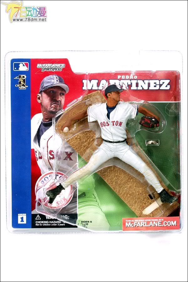 麦克法兰系列玩具 MLB职业棒球系列 MLB 第1代 PEDRO MARTINEZ