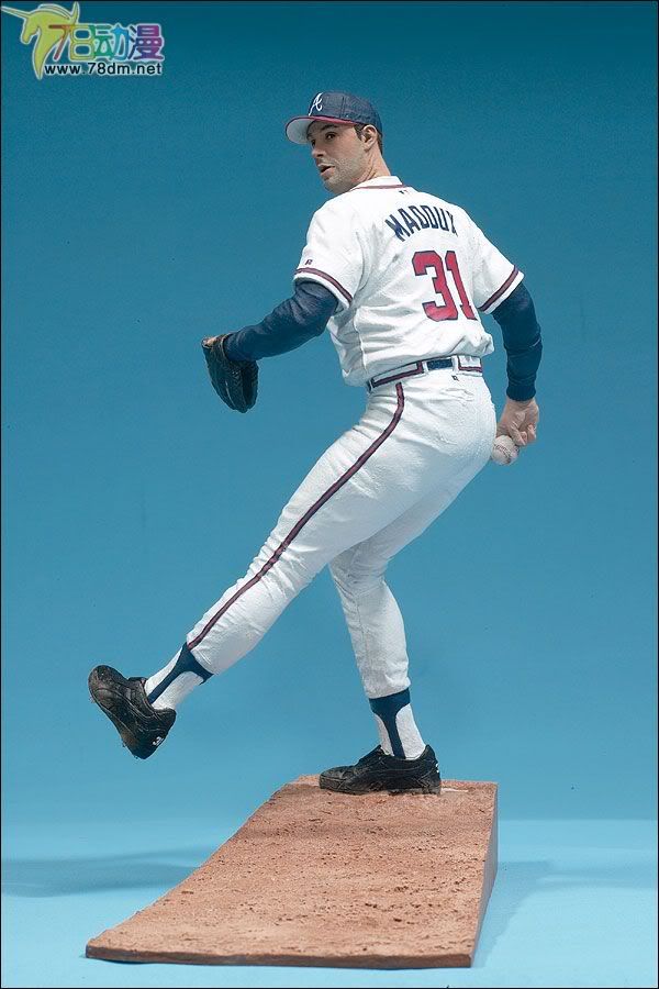 麦克法兰系列玩具 MLB职业棒球系列 MLB 第2代 GREG MADDUX
