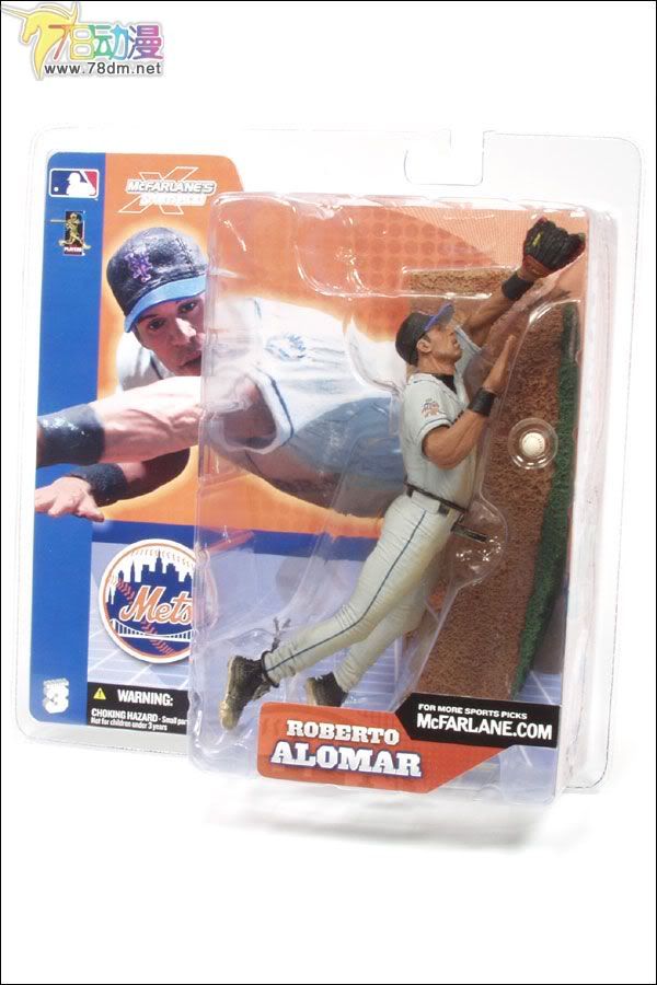 麦克法兰系列玩具 MLB职业棒球系列 MLB 第3代 ROBERTO ALOMAR