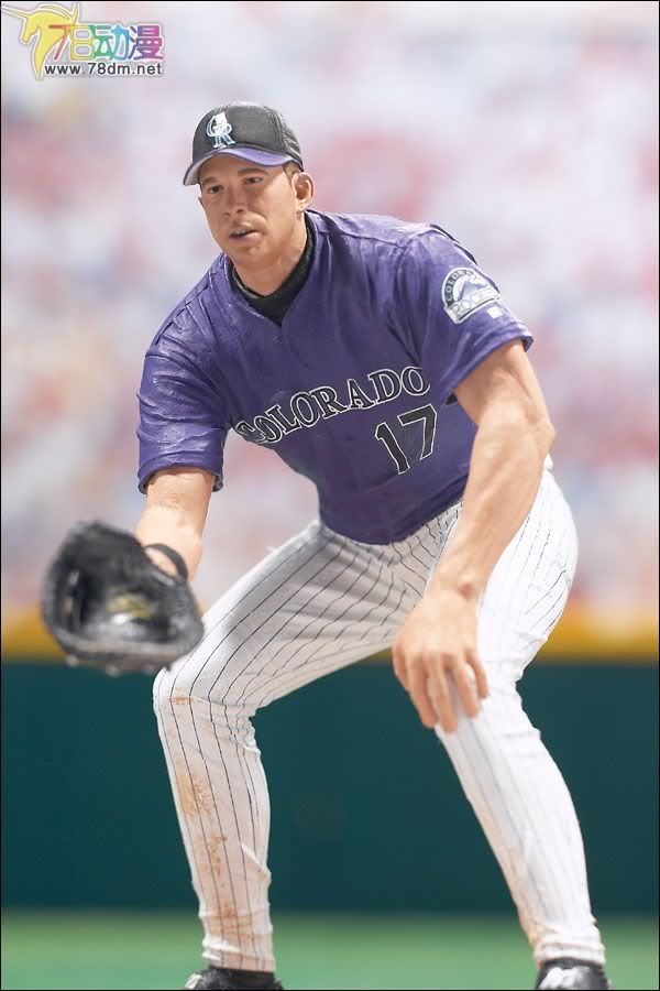 麦克法兰系列玩具 MLB职业棒球系列 MLB 第9代 TODD HELTON