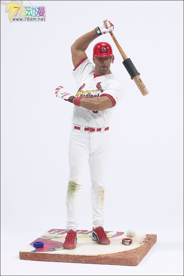 麦克法兰系列玩具 MLB职业棒球系列 MLB 第10代 ALBERT PUJOLS 2