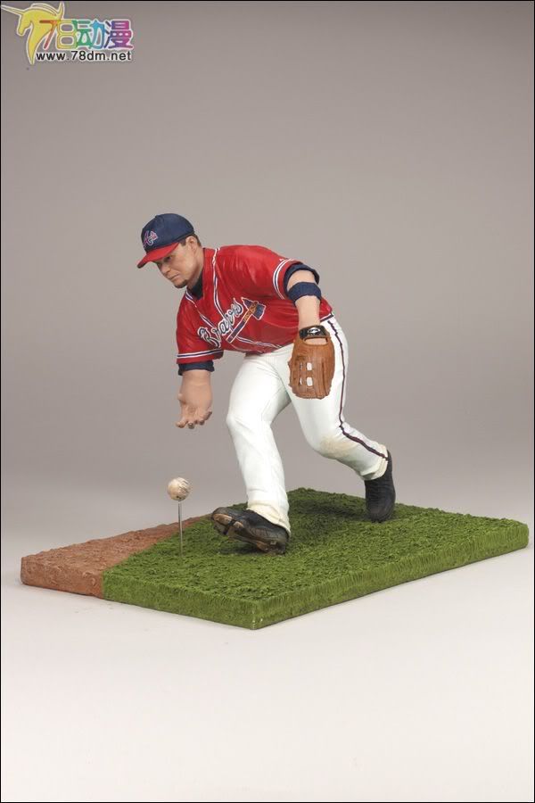 麦克法兰系列玩具 MLB职业棒球系列 MLB 第23代 CHIPPER JONES 2