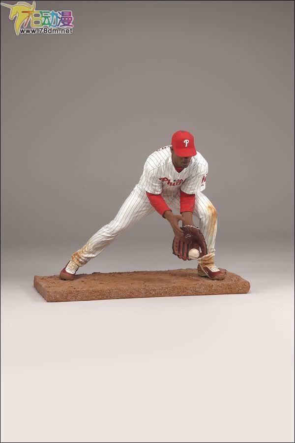 麦克法兰系列玩具 MLB职业棒球系列 MLB 第24代 JIMMY ROLLINS