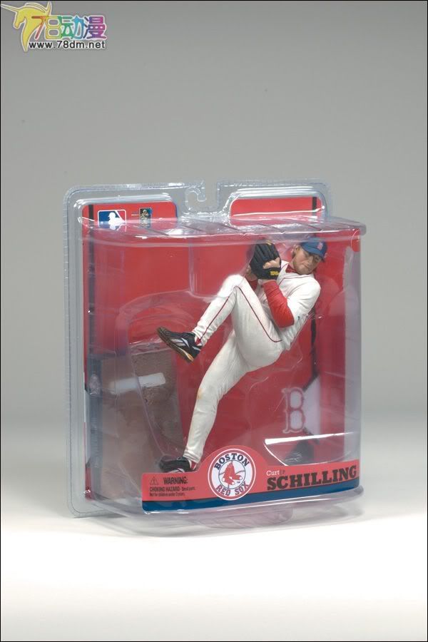 麦克法兰系列玩具 MLB职业棒球系列 MLB 第22代 CURT SCHILLING 3