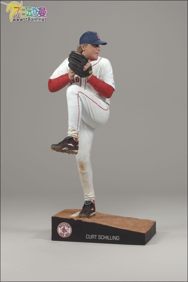 麦克法兰系列玩具 MLB职业棒球系列 MLB 第22代 CURT SCHILLING 3