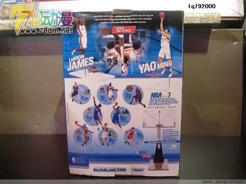 麦克法兰系列玩具 NBA篮球系列 12寸NBA 第1代 12-Inch YAO MING  12寸姚明