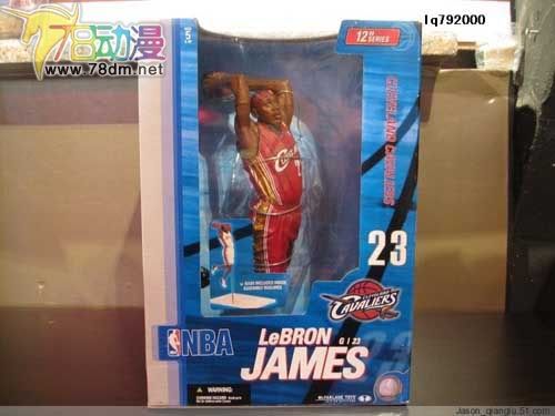 麦克法兰系列玩具 NBA篮球系列 12寸NBA 第1代 12-Inch LEBRON JAMES 12寸 勒布朗-詹姆斯