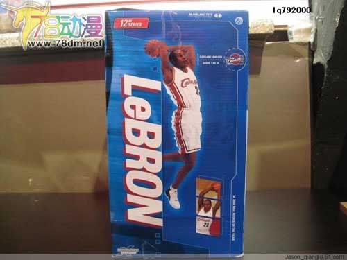 麦克法兰系列玩具 NBA篮球系列 12寸NBA 第1代 12-Inch LEBRON JAMES 12寸 勒布朗-詹姆斯