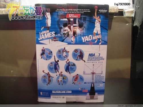 麦克法兰系列玩具 NBA篮球系列 12寸NBA 第1代 12-Inch LEBRON JAMES 12寸 勒布朗-詹姆斯
