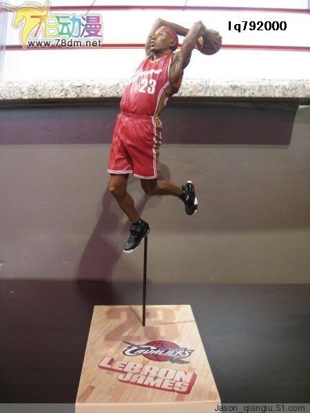 麦克法兰系列玩具 NBA篮球系列 12寸NBA 第1代 12-Inch LEBRON JAMES 12寸 勒布朗-詹姆斯