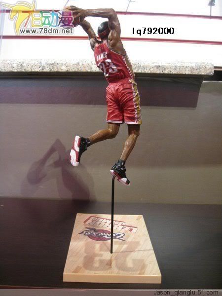 麦克法兰系列玩具 NBA篮球系列 12寸NBA 第1代 12-Inch LEBRON JAMES 12寸 勒布朗-詹姆斯