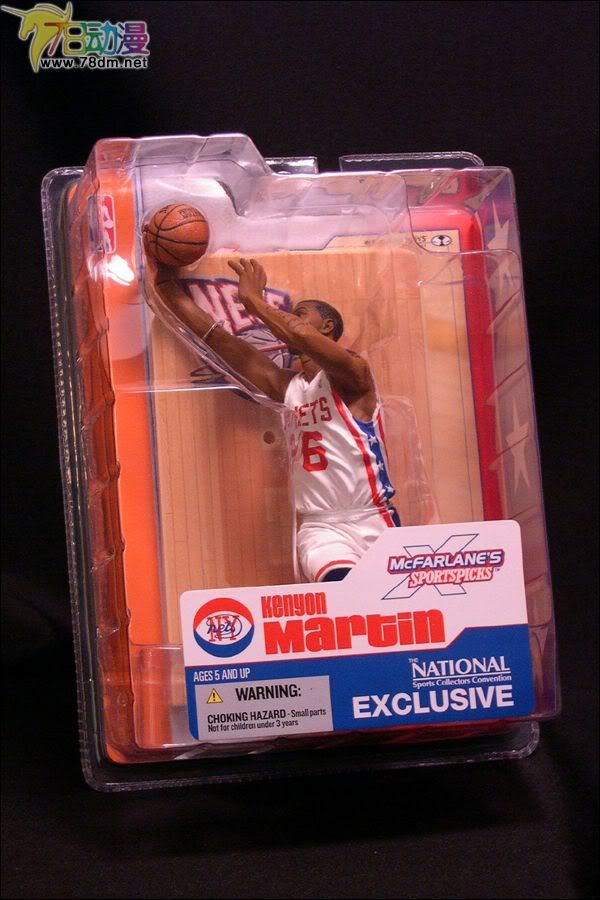 麦克法兰系列玩具 NBA篮球系列 NATIONAL 2003: KENYON MARTIN  肯扬-马丁