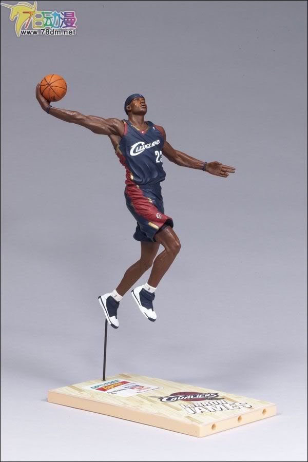 麦克法兰系列玩具 nba篮球系列 3-inch lebron james 2(giveaway 3